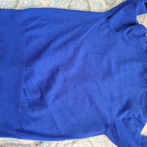 Liz Claiborne Royal Blue Women's Sweater - Picture 3 of 3